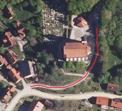 Dela na cesti - lokacija